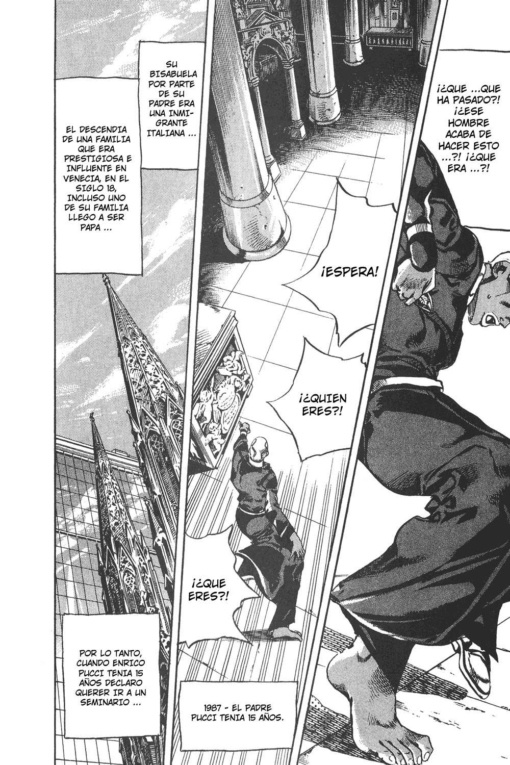 Read JoJo's Bizarre Adventure Parte 6 Stone Ocean ES Manga Online