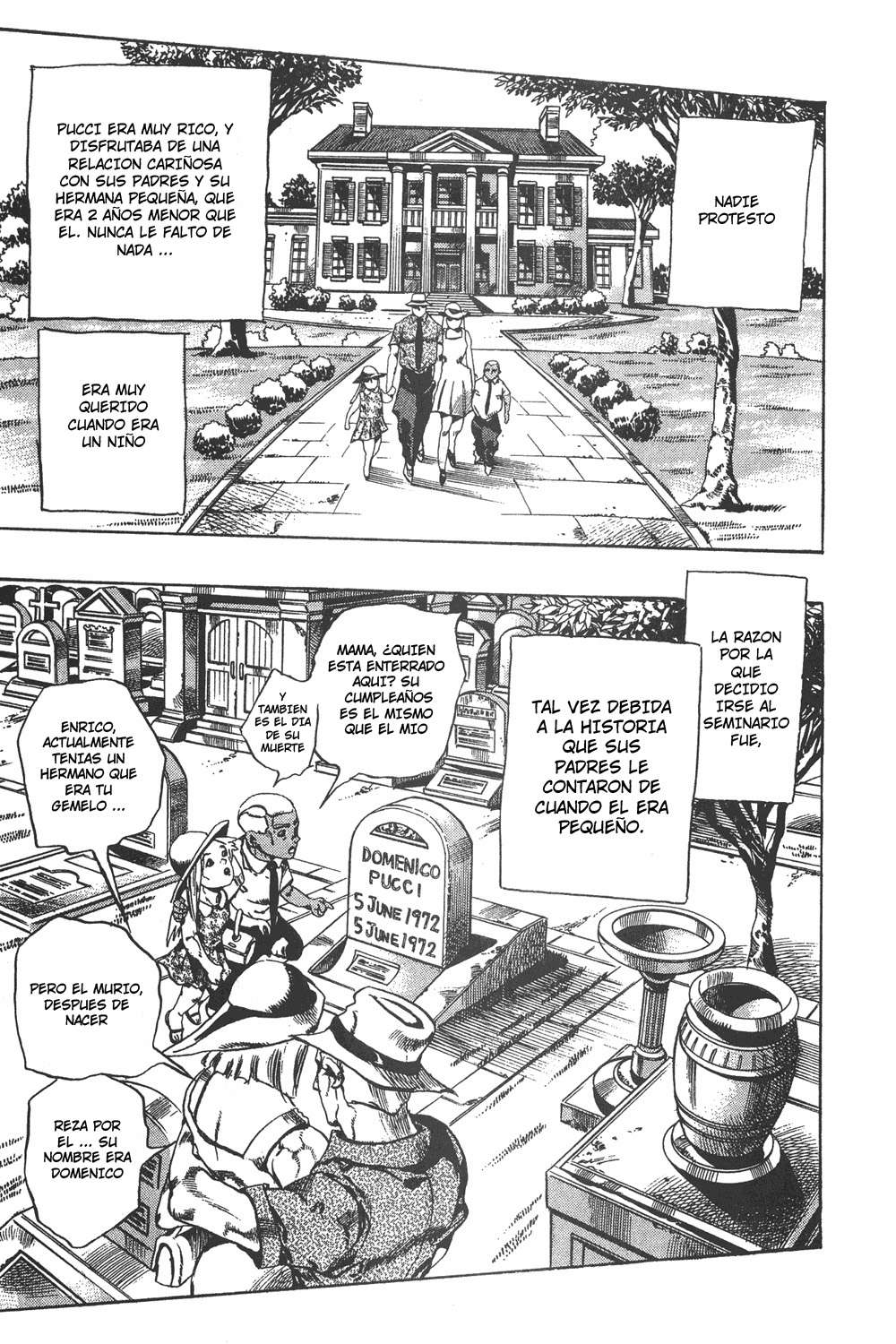 Read JoJo's Bizarre Adventure Parte 6 Stone Ocean ES Manga Online