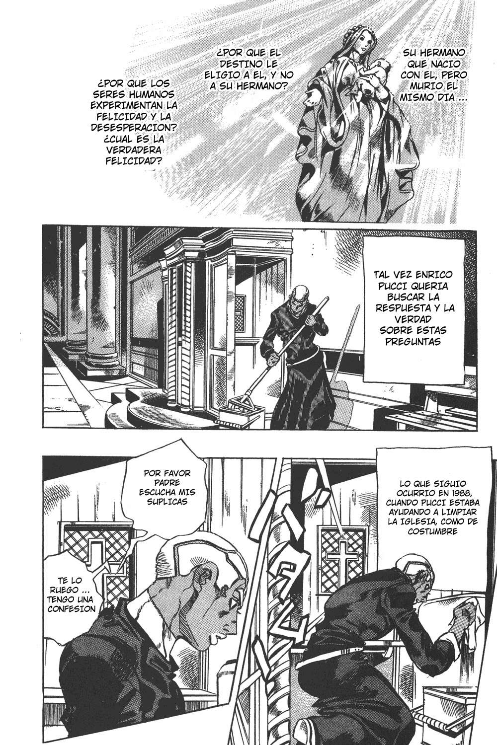 Read JoJo's Bizarre Adventure Parte 6 Stone Ocean ES Manga Online