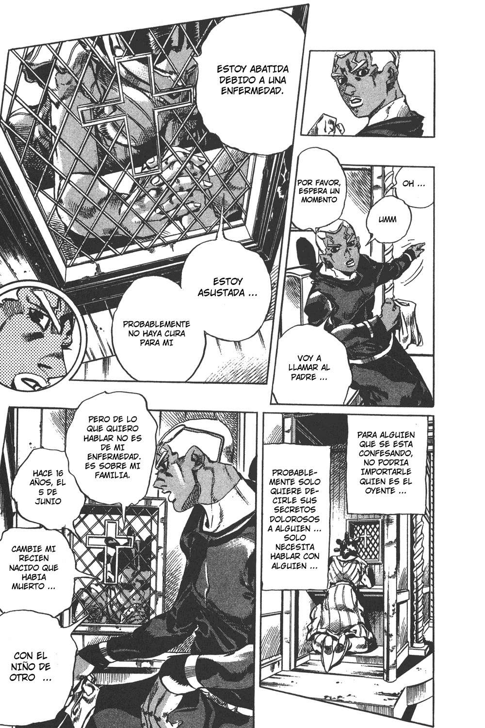 Read JoJo's Bizarre Adventure Parte 6 Stone Ocean ES Manga Online