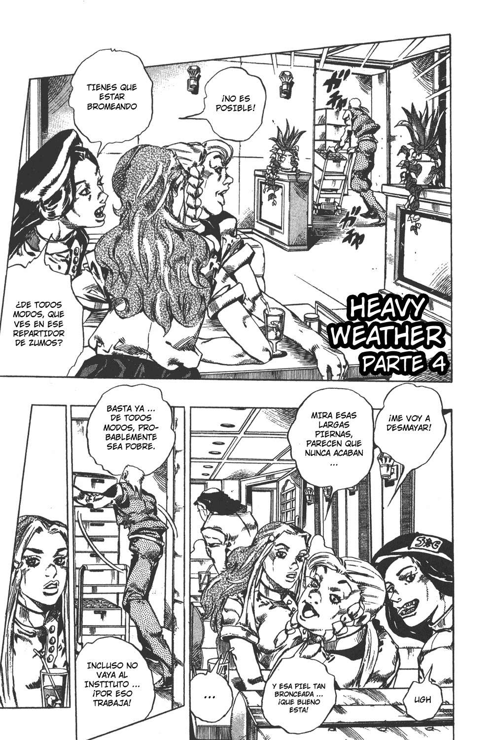 Read JoJo's Bizarre Adventure Parte 6 Stone Ocean ES Manga Online