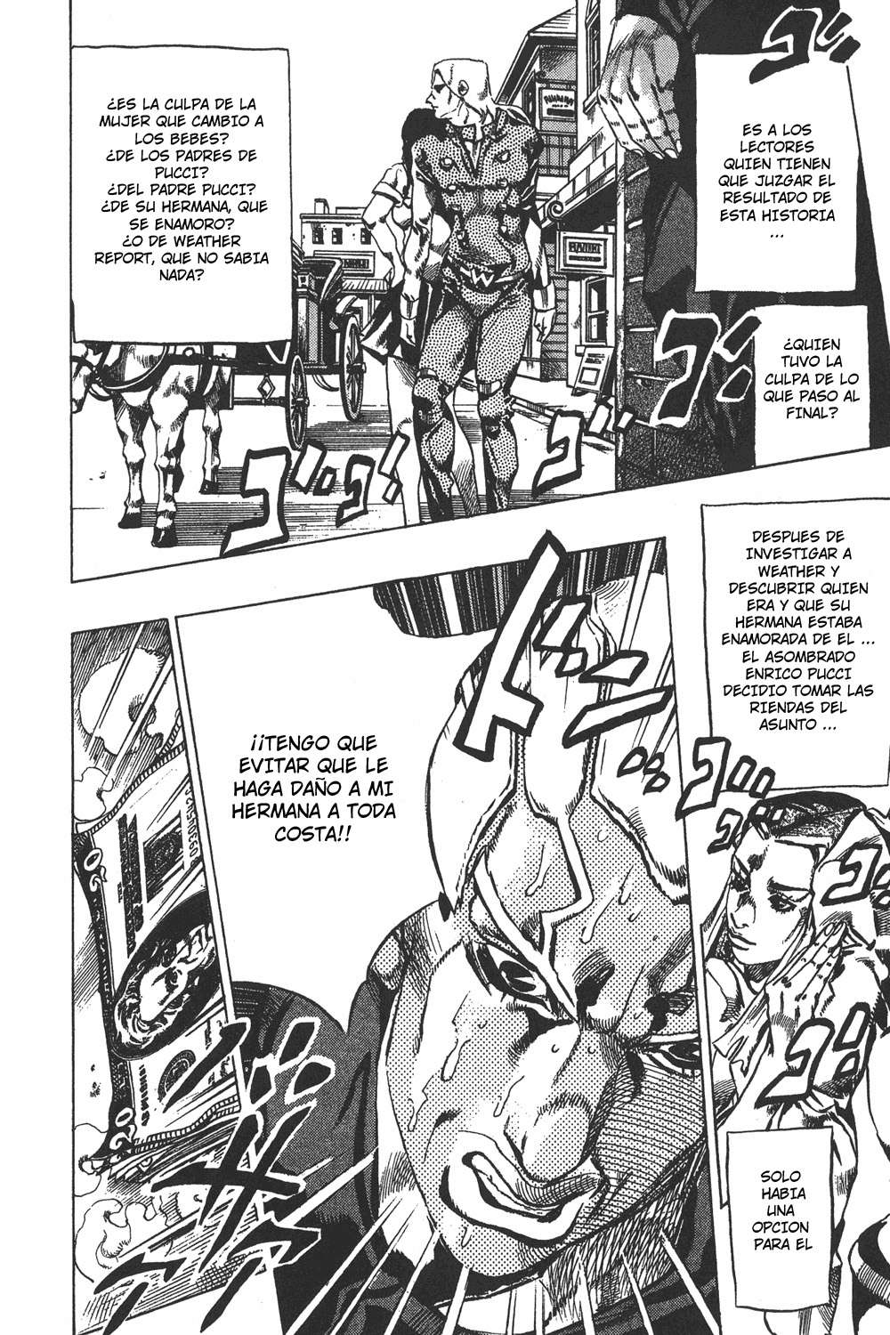 Read JoJo's Bizarre Adventure Parte 6 Stone Ocean ES Manga Online