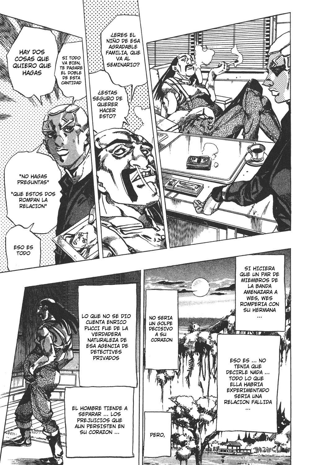 Read JoJo's Bizarre Adventure Parte 6 Stone Ocean ES Manga Online