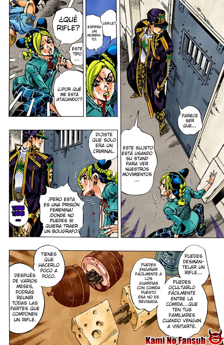 Read JoJo's Bizarre Adventure Parte 6 Stone Ocean ES Manga Online