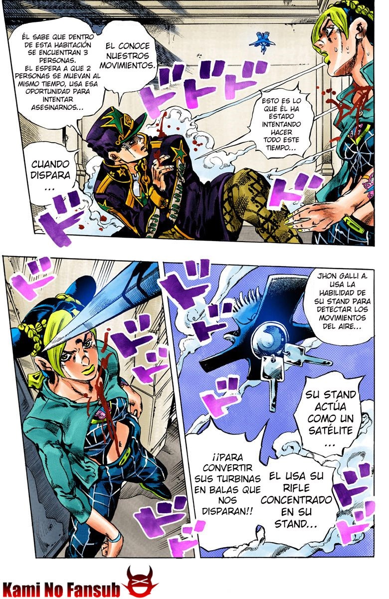 Read JoJo's Bizarre Adventure Parte 6 Stone Ocean ES Manga Online