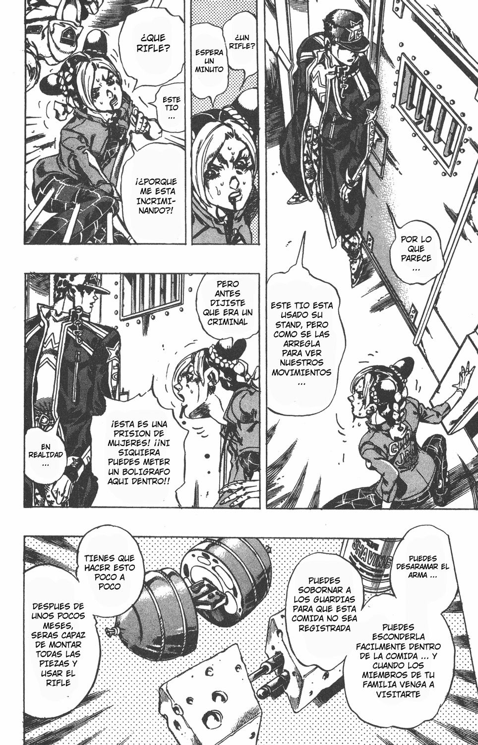 Read JoJo's Bizarre Adventure Parte 6 Stone Ocean ES Manga Online