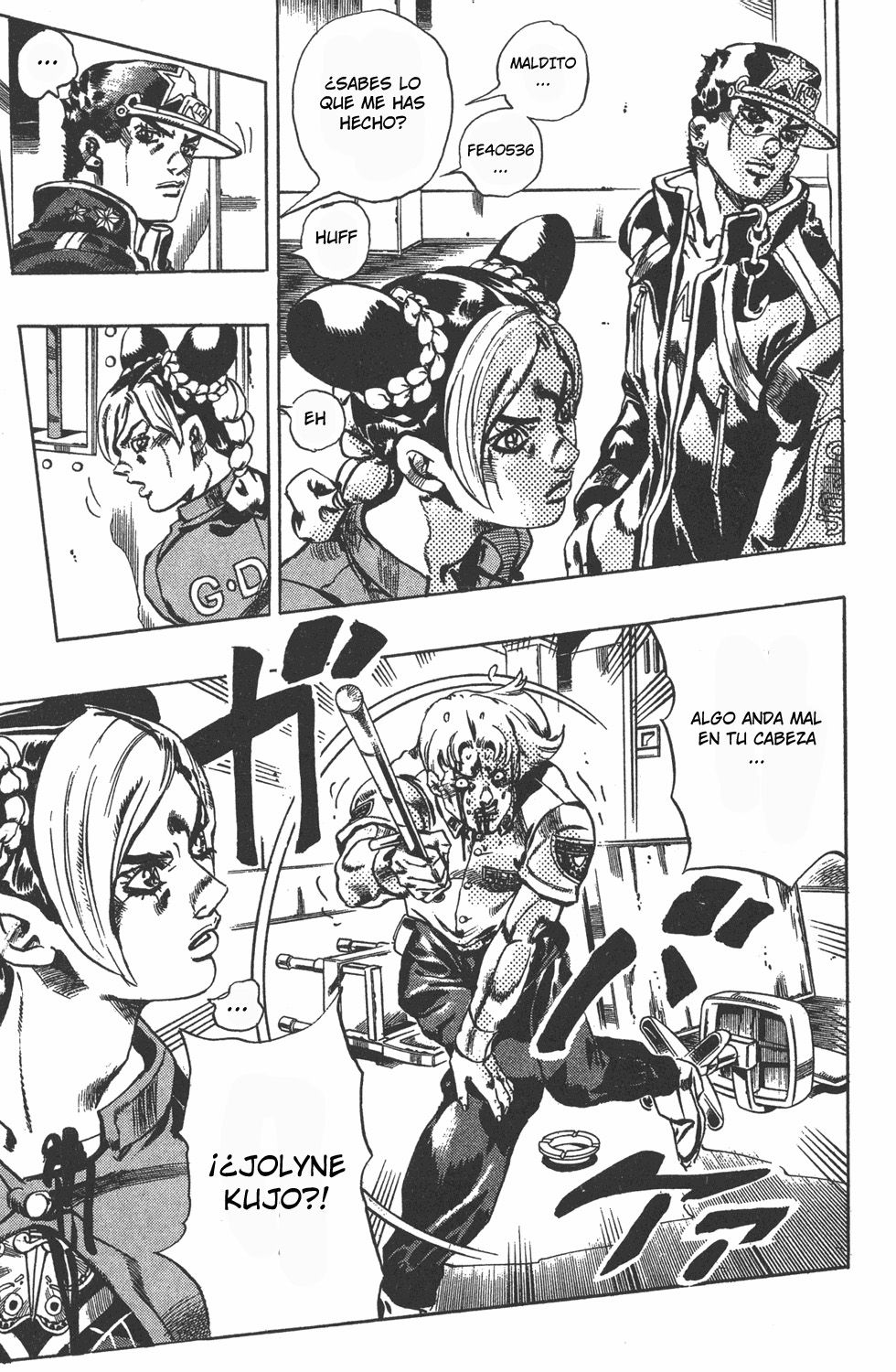 Read JoJo's Bizarre Adventure Parte 6 Stone Ocean ES Manga Online