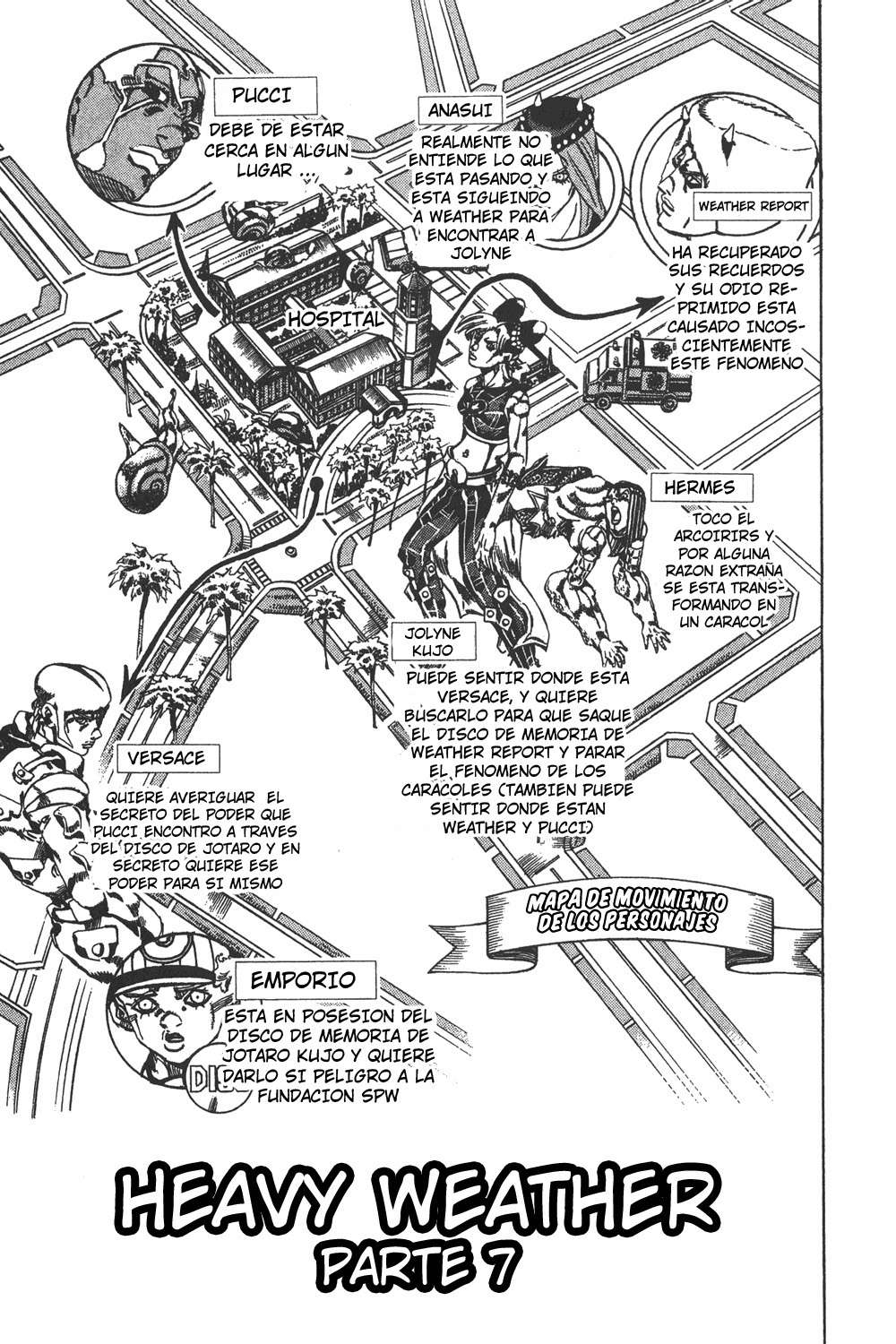 Read JoJo's Bizarre Adventure Parte 6 Stone Ocean ES Manga Online