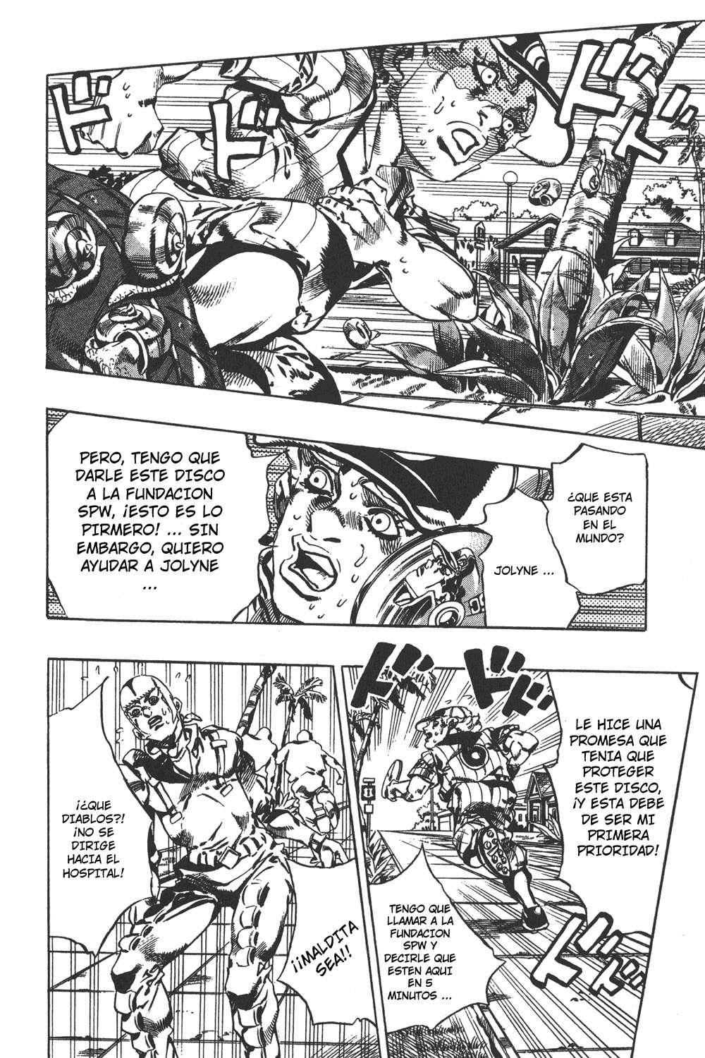Read JoJo's Bizarre Adventure Parte 6 Stone Ocean ES Manga Online