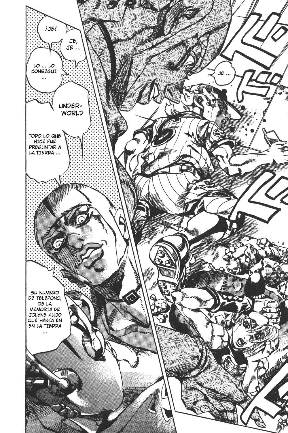 Read JoJo's Bizarre Adventure Parte 6 Stone Ocean ES Manga Online