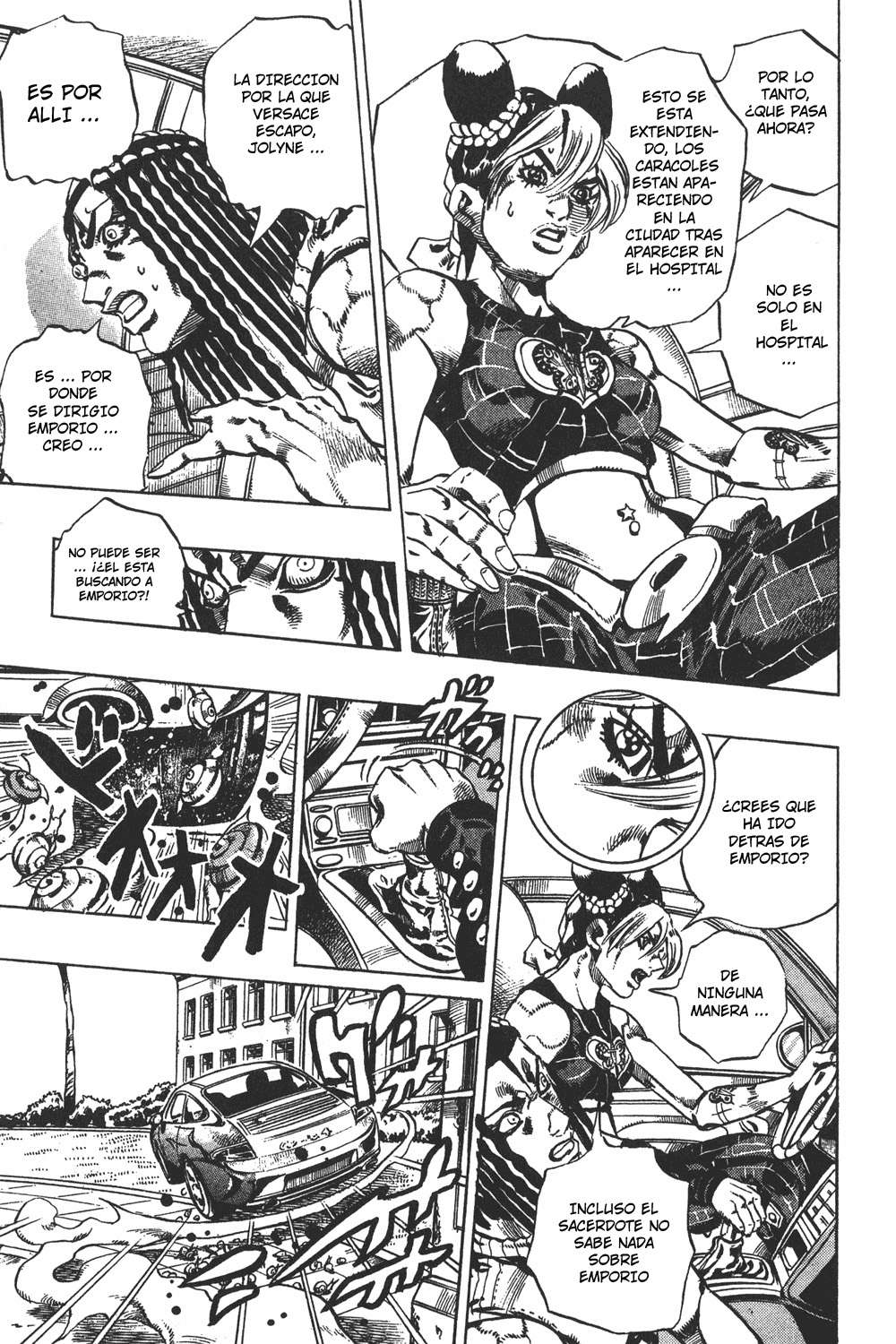 Read JoJo's Bizarre Adventure Parte 6 Stone Ocean ES Manga Online
