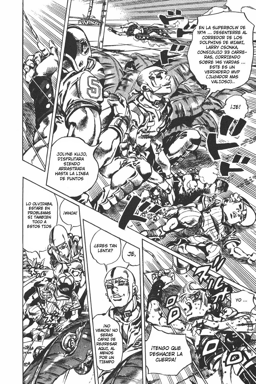 Read JoJo's Bizarre Adventure Parte 6 Stone Ocean ES Manga Online