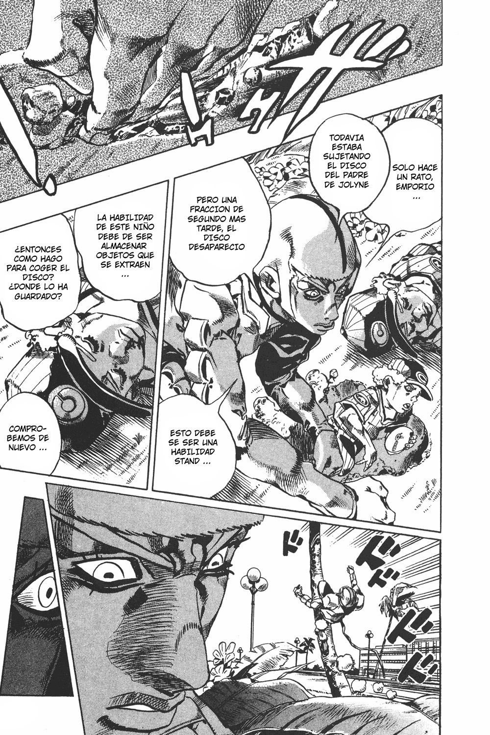 Read JoJo's Bizarre Adventure Parte 6 Stone Ocean ES Manga Online