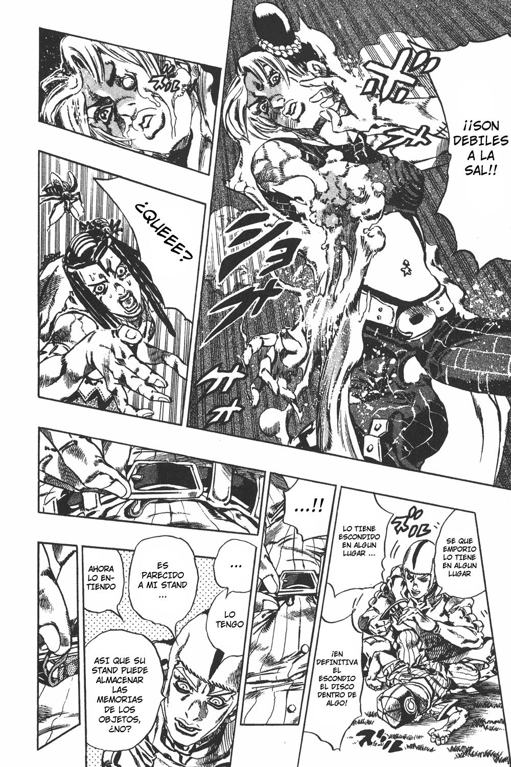 Read JoJo's Bizarre Adventure Parte 6 Stone Ocean ES Manga Online