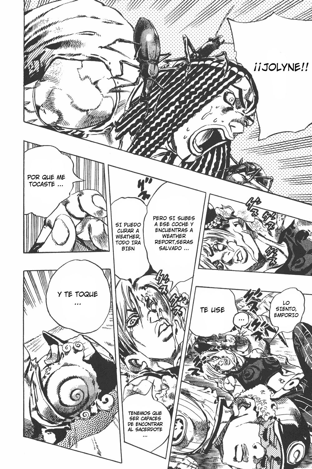 Read JoJo's Bizarre Adventure Parte 6 Stone Ocean ES Manga Online