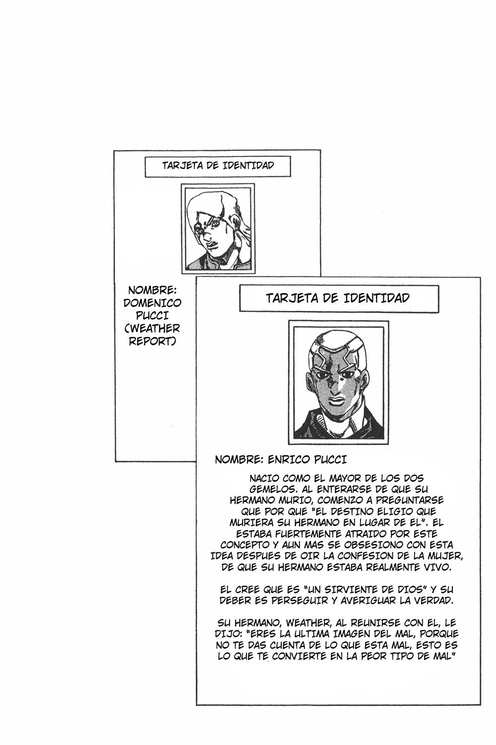 Read JoJo's Bizarre Adventure Parte 6 Stone Ocean ES Manga Online