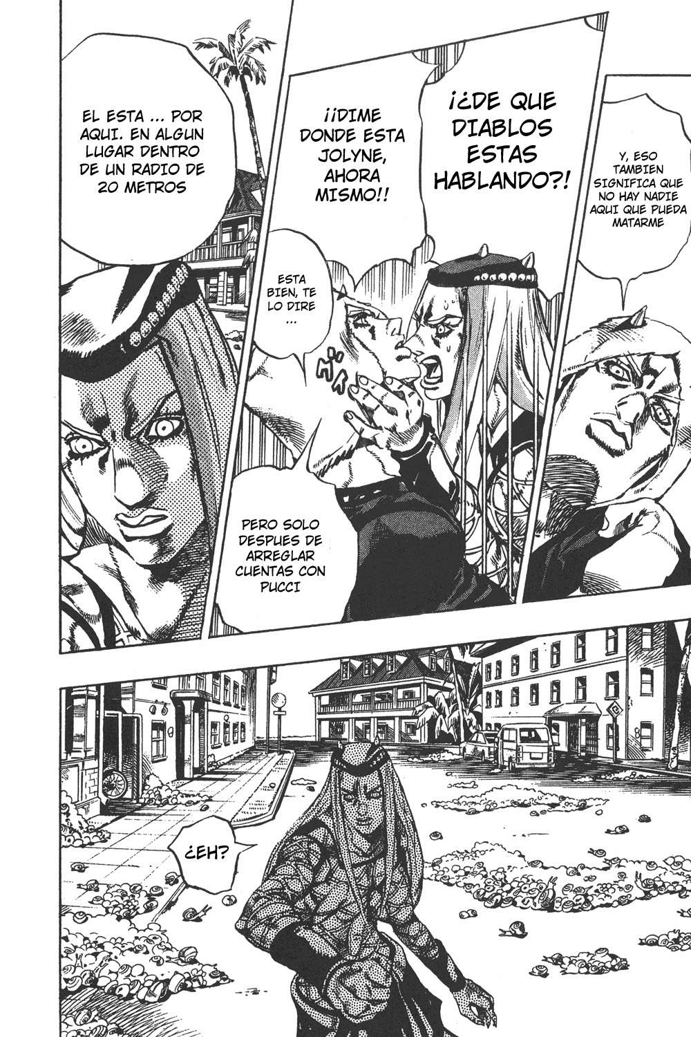 Read JoJo's Bizarre Adventure Parte 6 Stone Ocean ES Manga Online
