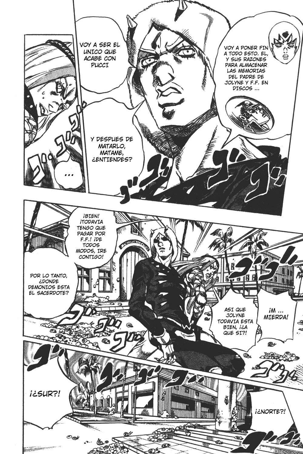 Read JoJo's Bizarre Adventure Parte 6 Stone Ocean ES Manga Online