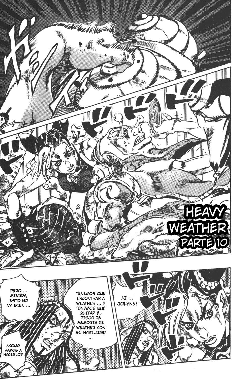 Read JoJo's Bizarre Adventure Parte 6 Stone Ocean ES Manga Online