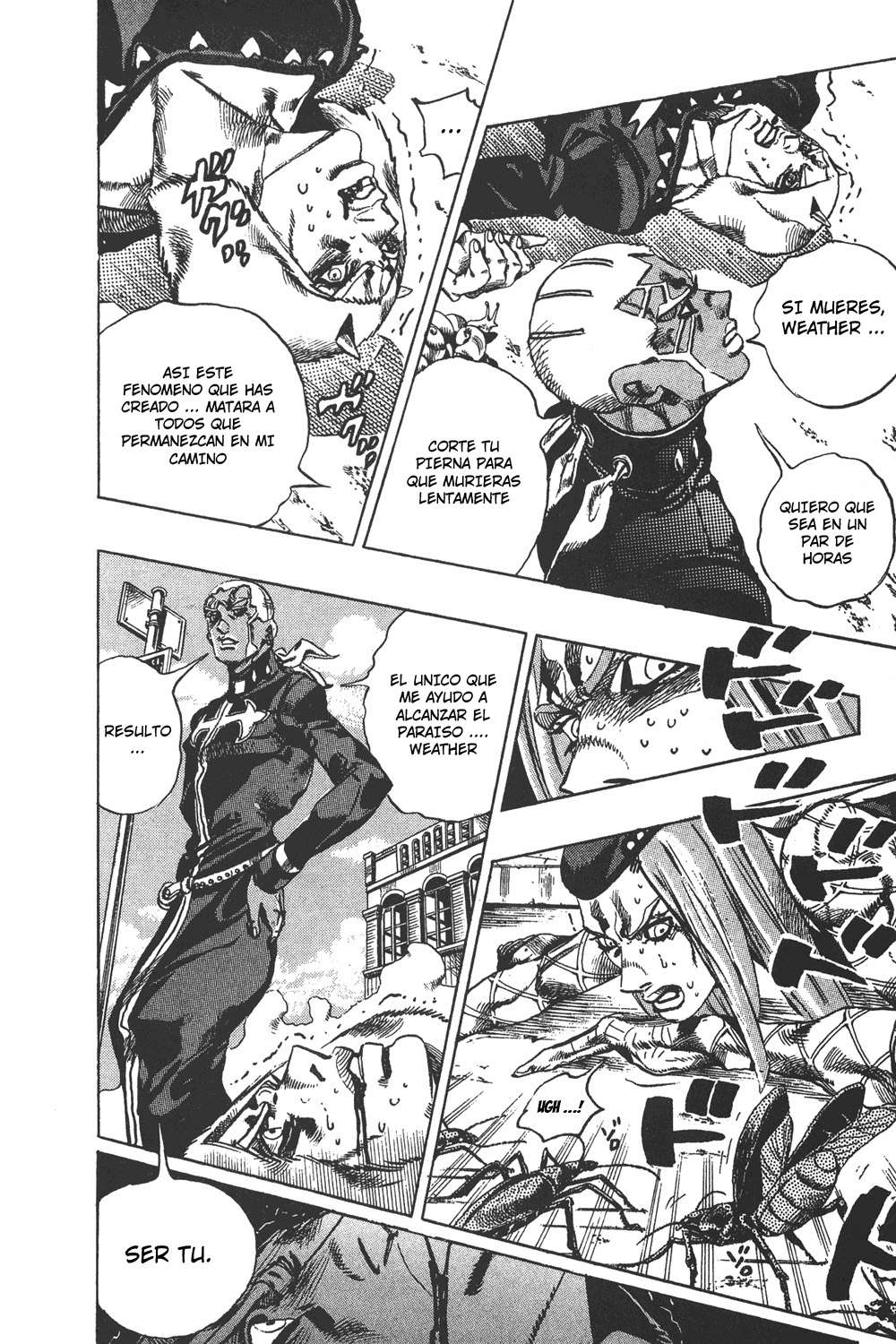 Read JoJo's Bizarre Adventure Parte 6 Stone Ocean ES Manga Online