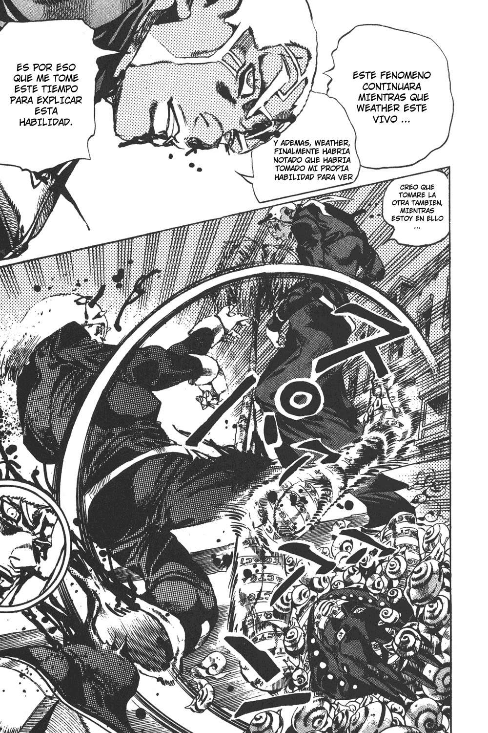 Read JoJo's Bizarre Adventure Parte 6 Stone Ocean ES Manga Online