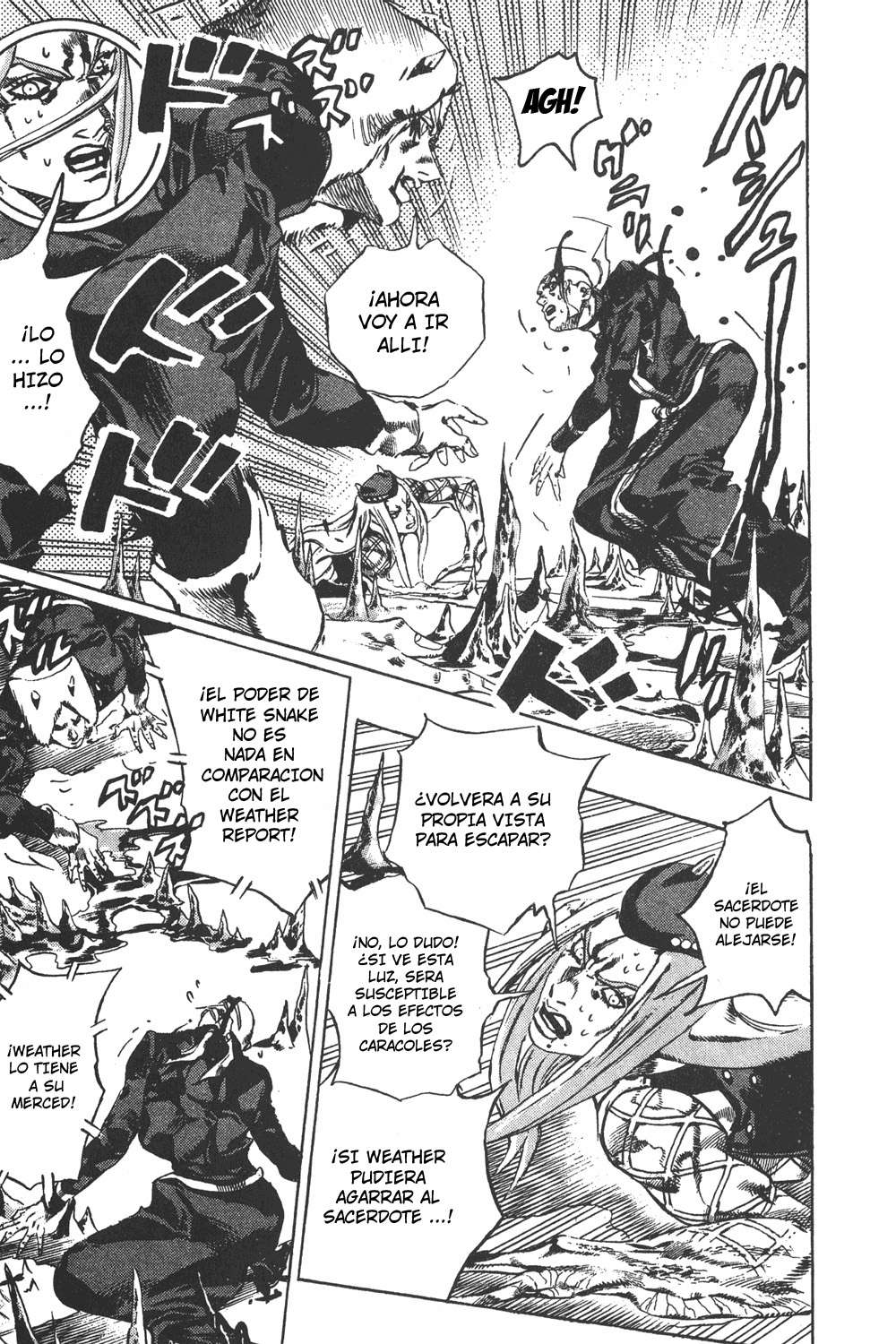 Read JoJo's Bizarre Adventure Parte 6 Stone Ocean ES Manga Online