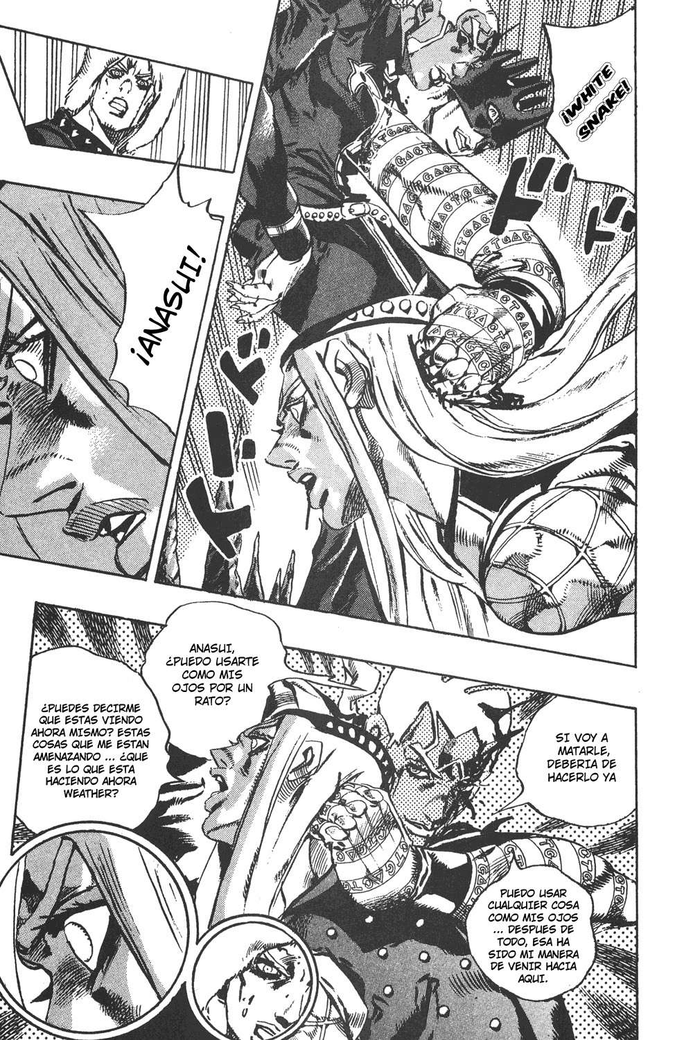 Read JoJo's Bizarre Adventure Parte 6 Stone Ocean ES Manga Online