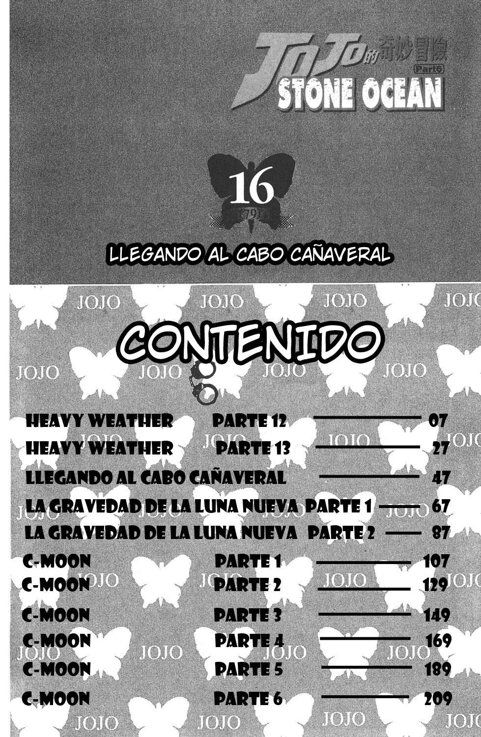 Read JoJo's Bizarre Adventure Parte 6 Stone Ocean ES Manga Online