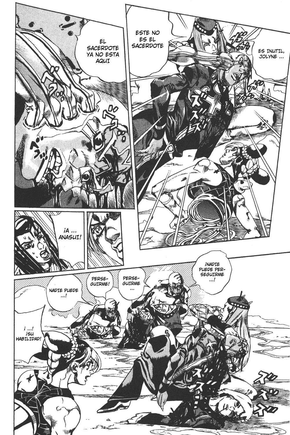 Read JoJo's Bizarre Adventure Parte 6 Stone Ocean ES Manga Online