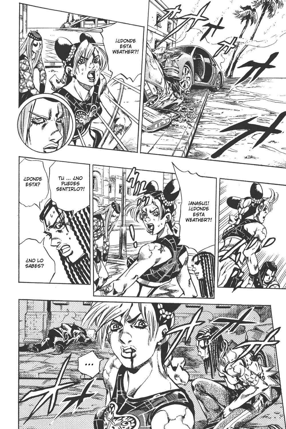 Read JoJo's Bizarre Adventure Parte 6 Stone Ocean ES Manga Online