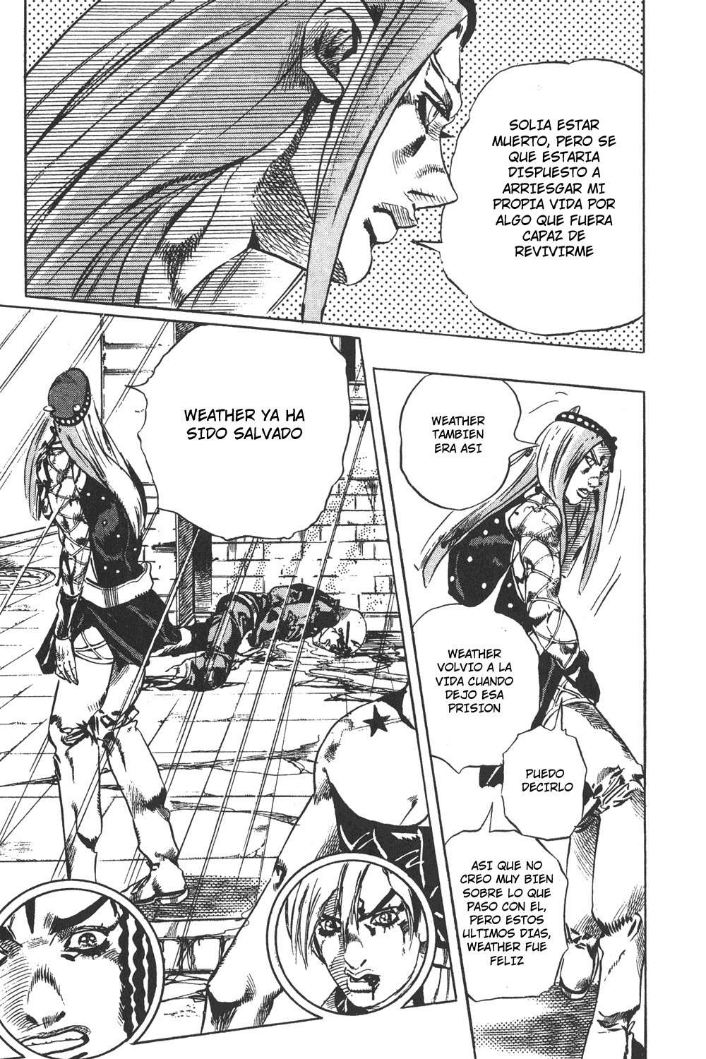 Read JoJo's Bizarre Adventure Parte 6 Stone Ocean ES Manga Online