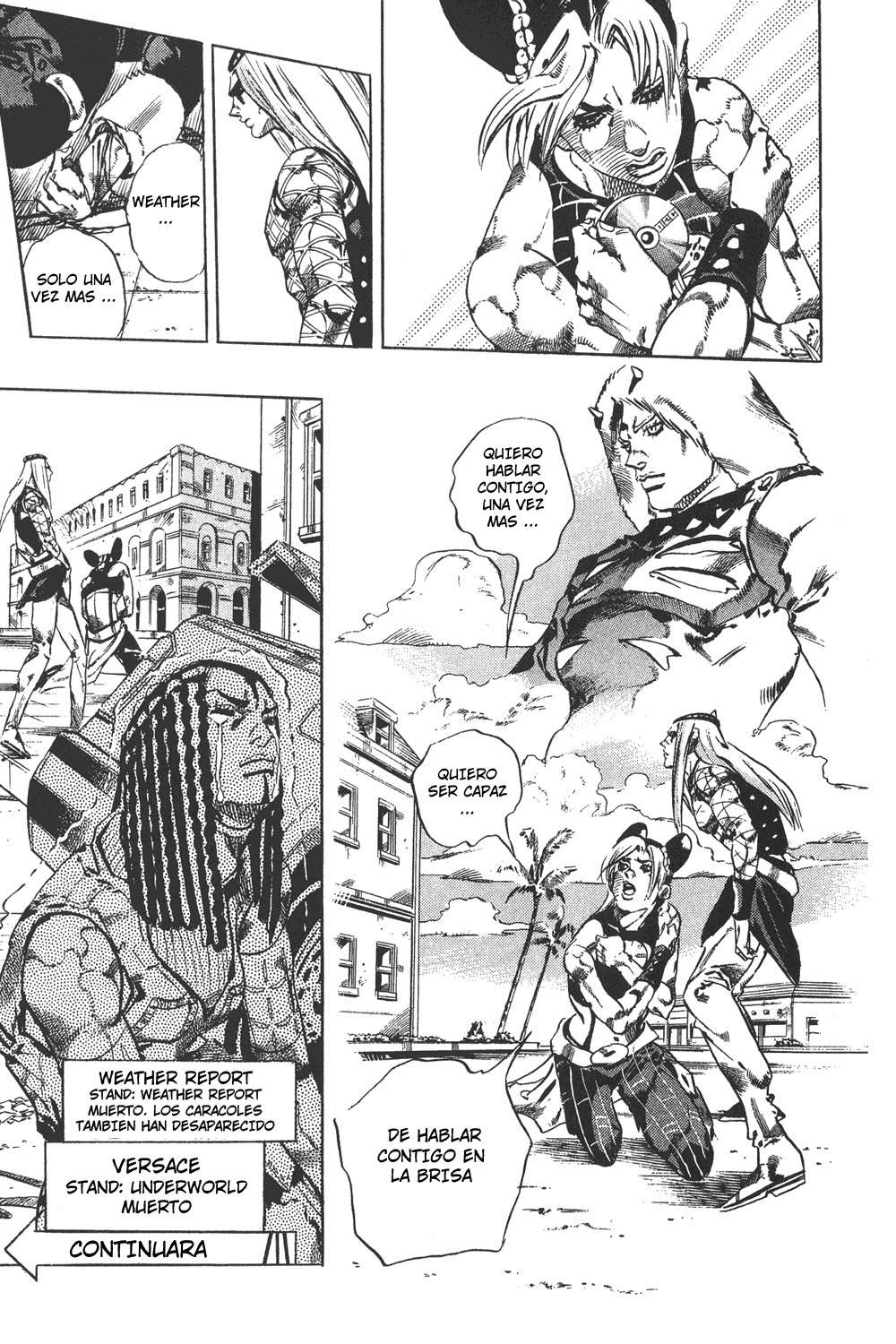 Read JoJo's Bizarre Adventure Parte 6 Stone Ocean ES Manga Online