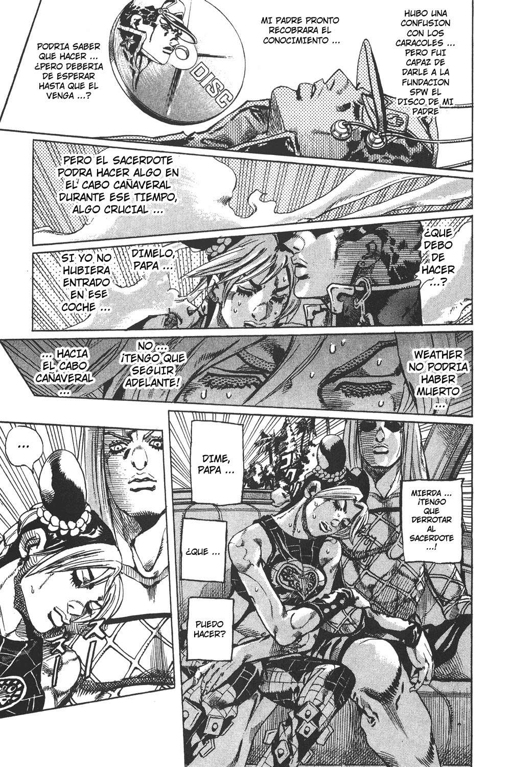 Read JoJo's Bizarre Adventure Parte 6 Stone Ocean ES Manga Online