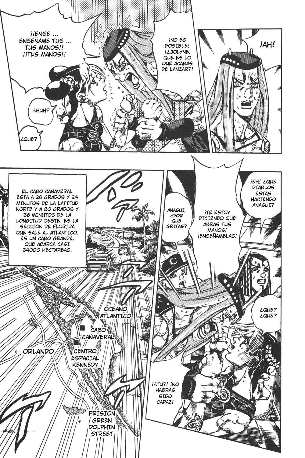 Read JoJo's Bizarre Adventure Parte 6 Stone Ocean ES Manga Online