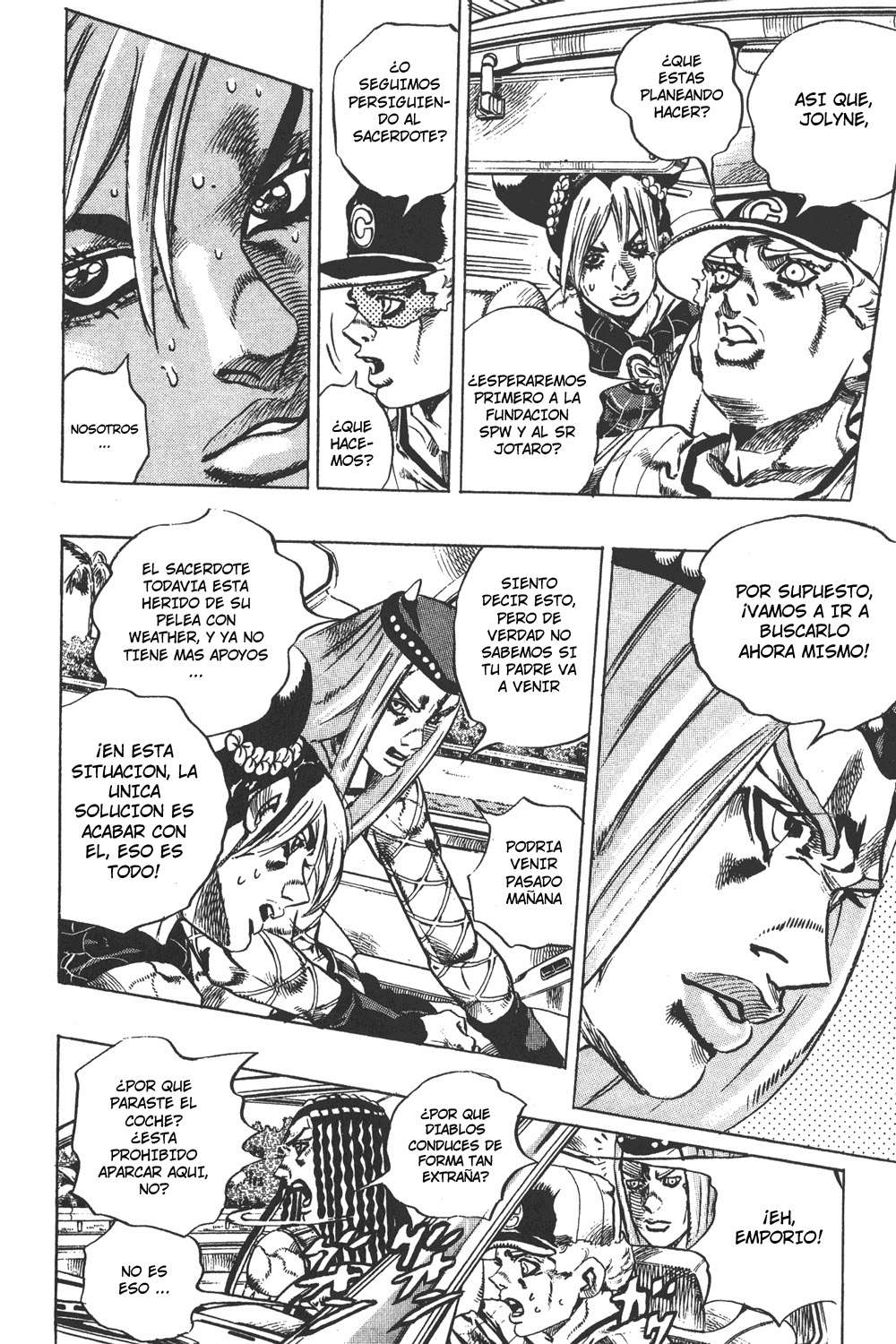 Read JoJo's Bizarre Adventure Parte 6 Stone Ocean ES Manga Online