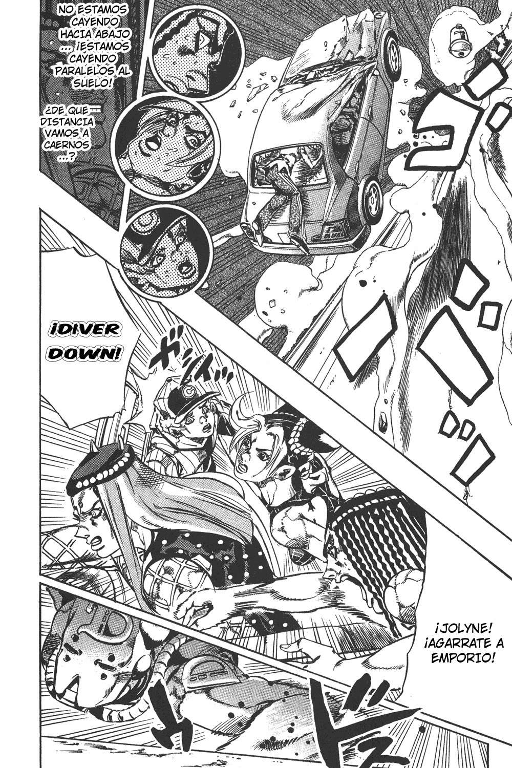 Read JoJo's Bizarre Adventure Parte 6 Stone Ocean ES Manga Online