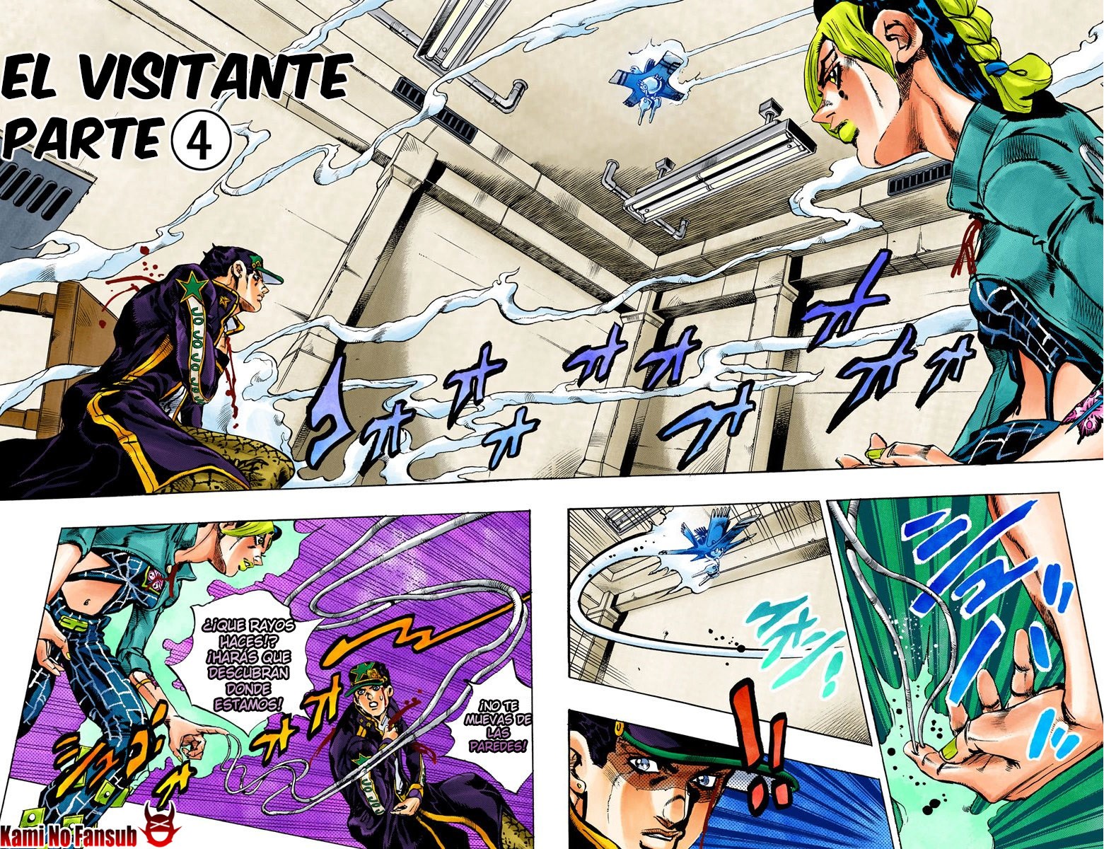 Read JoJo's Bizarre Adventure Parte 6 Stone Ocean ES Manga Online