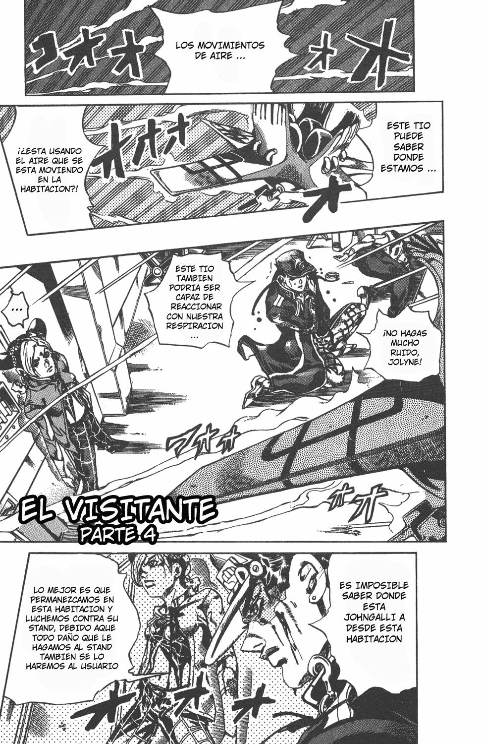 Read JoJo's Bizarre Adventure Parte 6 Stone Ocean ES Manga Online