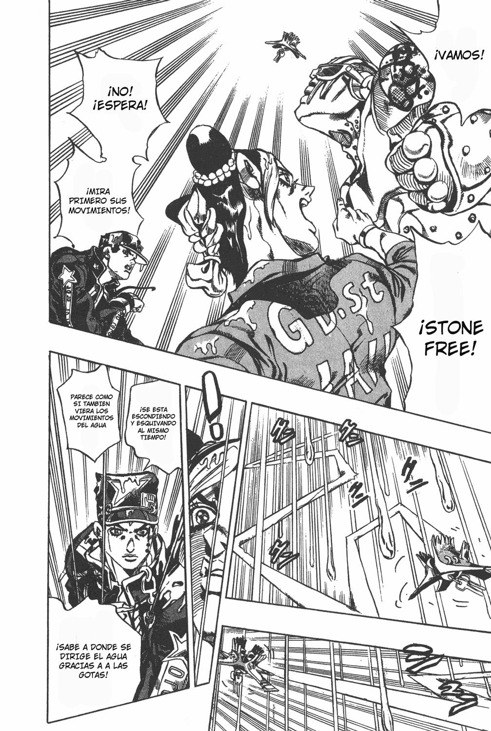 Read JoJo's Bizarre Adventure Parte 6 Stone Ocean ES Manga Online