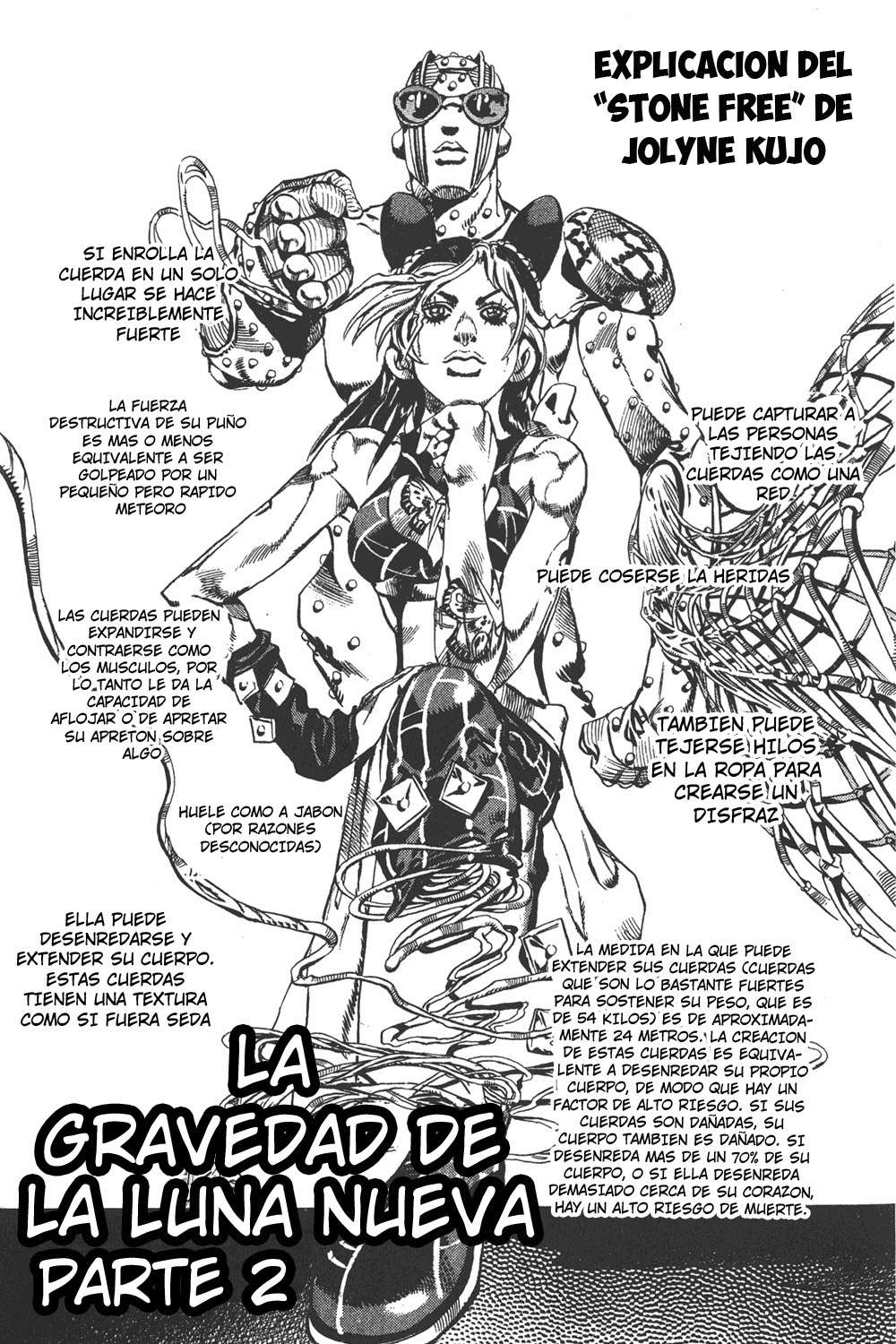 Read JoJo's Bizarre Adventure Parte 6 Stone Ocean ES Manga Online