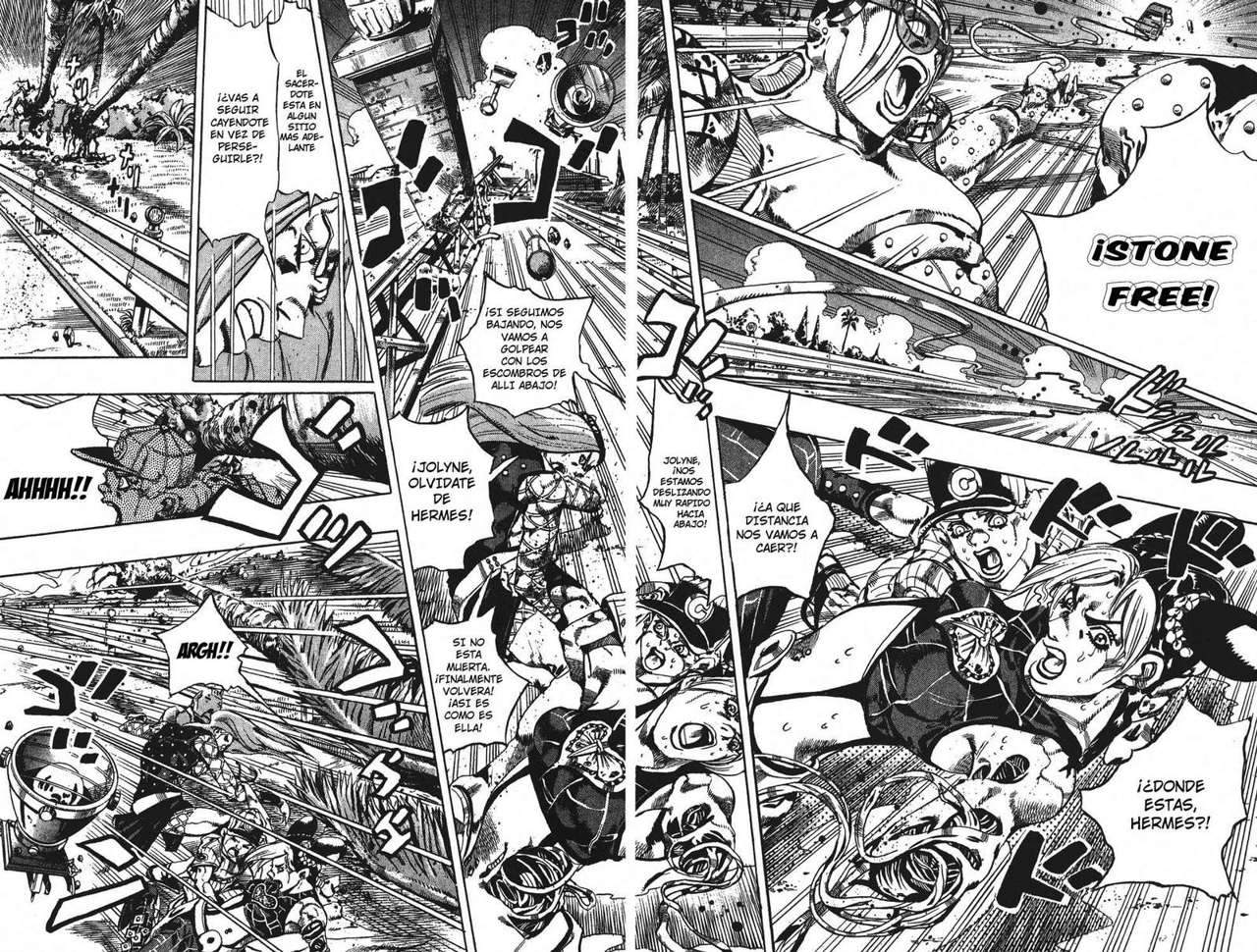 Read JoJo's Bizarre Adventure Parte 6 Stone Ocean ES Manga Online