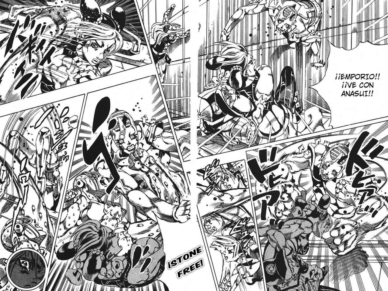 Read JoJo's Bizarre Adventure Parte 6 Stone Ocean ES Manga Online