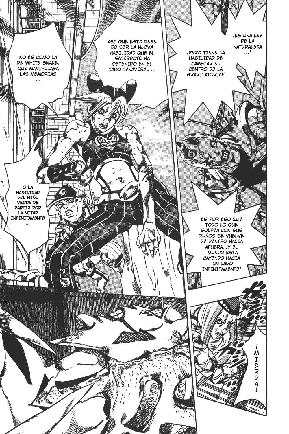 Read JoJo's Bizarre Adventure Parte 6 Stone Ocean ES Manga Online