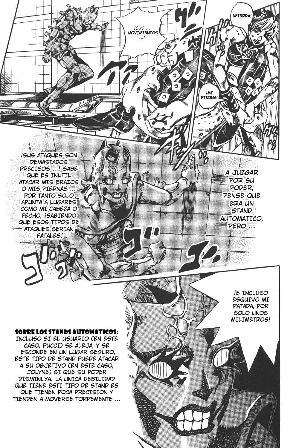 Read JoJo's Bizarre Adventure Parte 6 Stone Ocean ES Manga Online