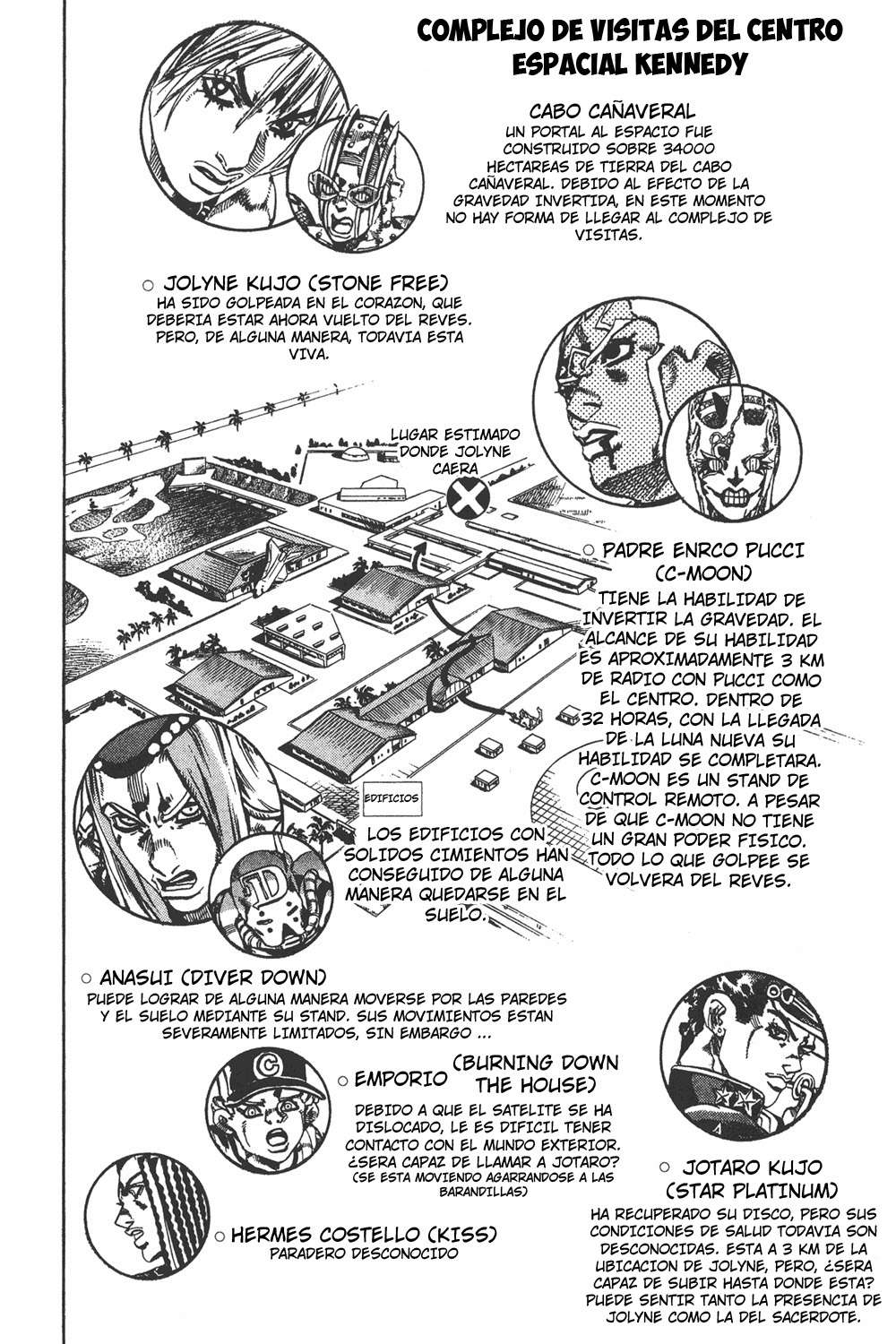 Read JoJo's Bizarre Adventure Parte 6 Stone Ocean ES Manga Online