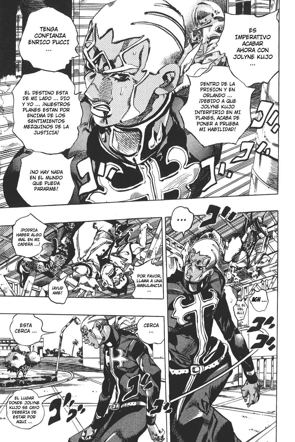 Read JoJo's Bizarre Adventure Parte 6 Stone Ocean ES Manga Online