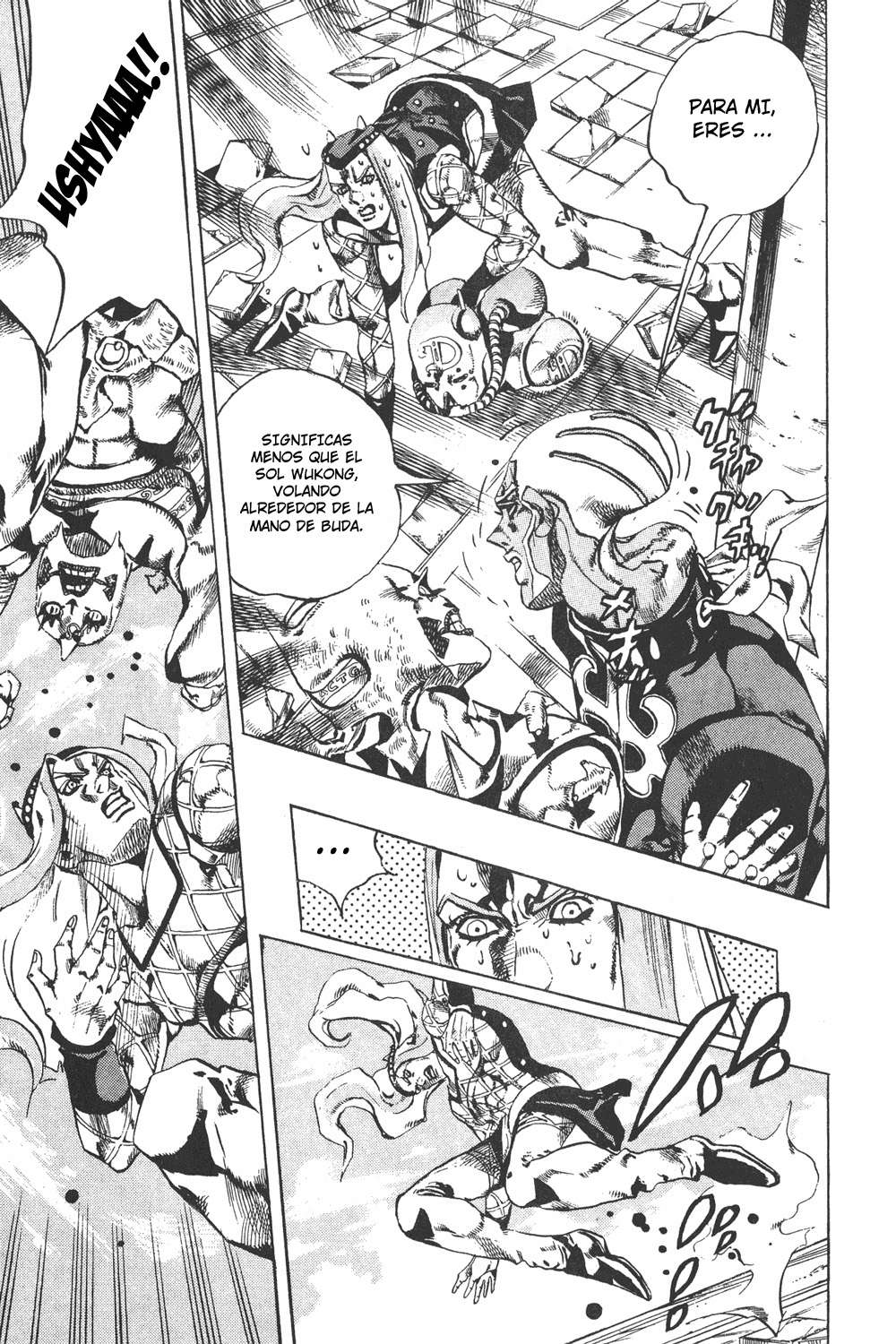 Read JoJo's Bizarre Adventure Parte 6 Stone Ocean ES Manga Online