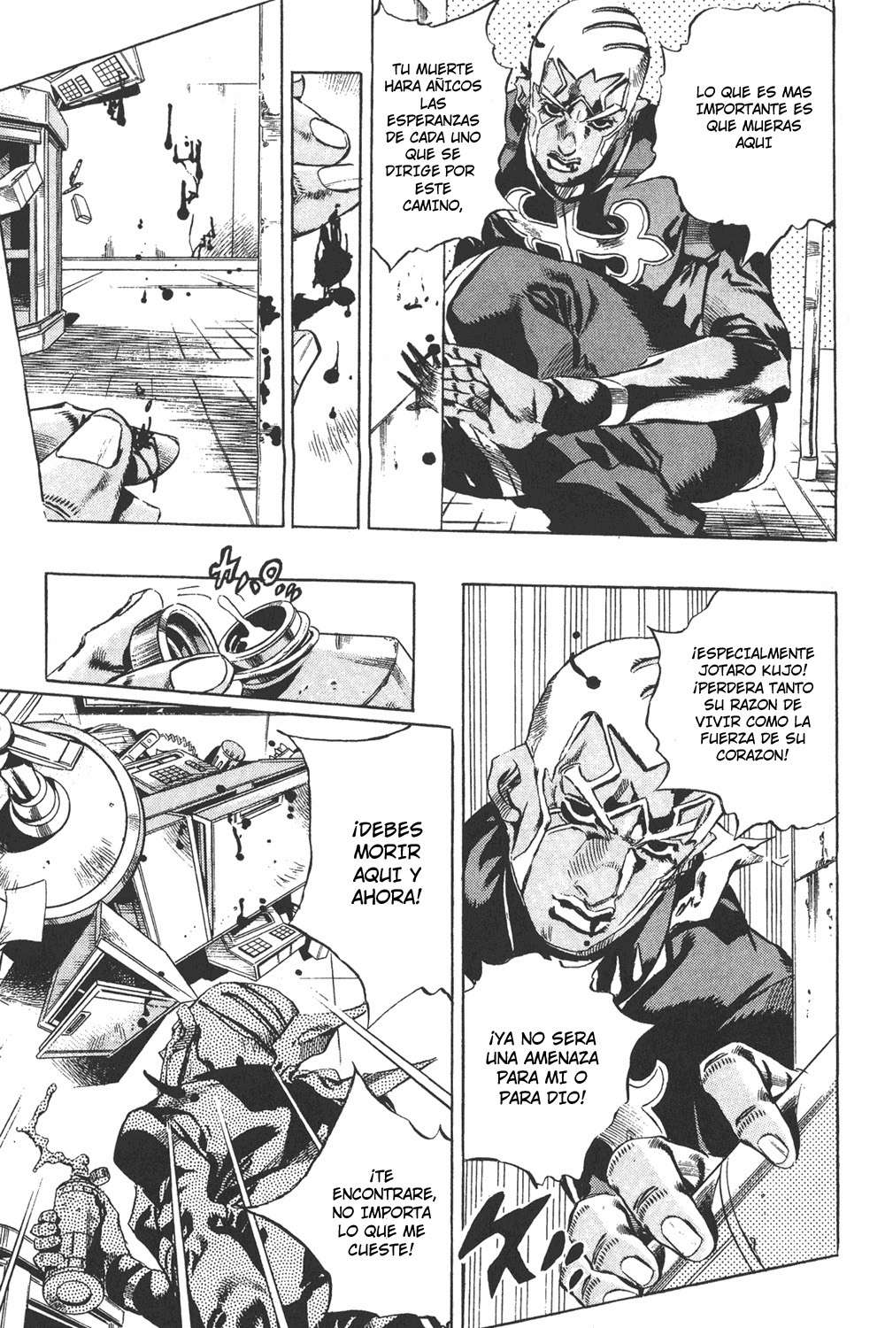Read JoJo's Bizarre Adventure Parte 6 Stone Ocean ES Manga Online