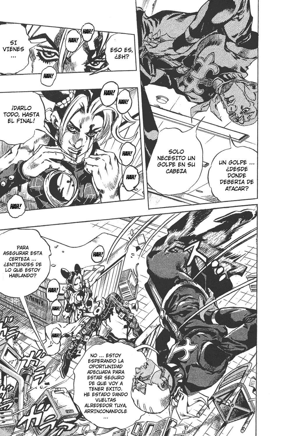 Read JoJo's Bizarre Adventure Parte 6 Stone Ocean ES Manga Online