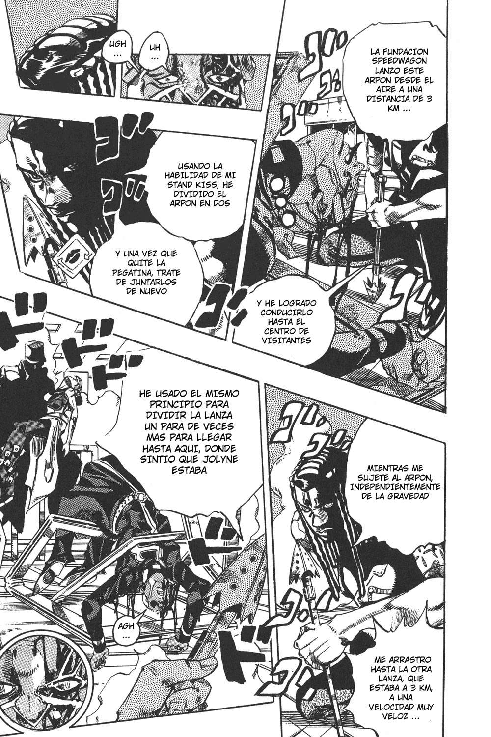 Read JoJo's Bizarre Adventure Parte 6 Stone Ocean ES Manga Online